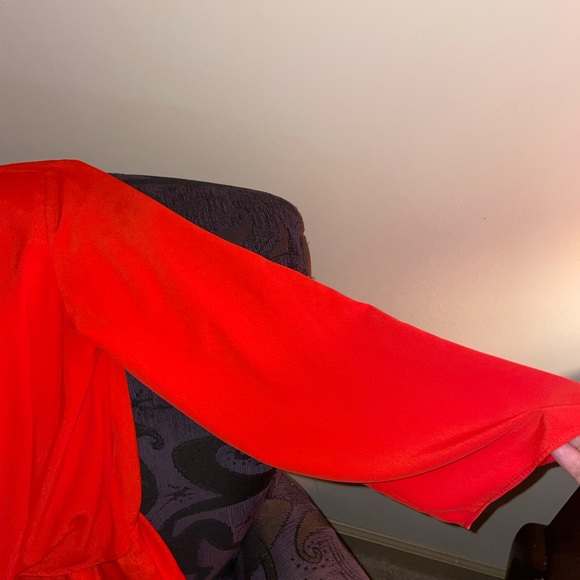 Top Shop red blouse - Picture 3 of 5